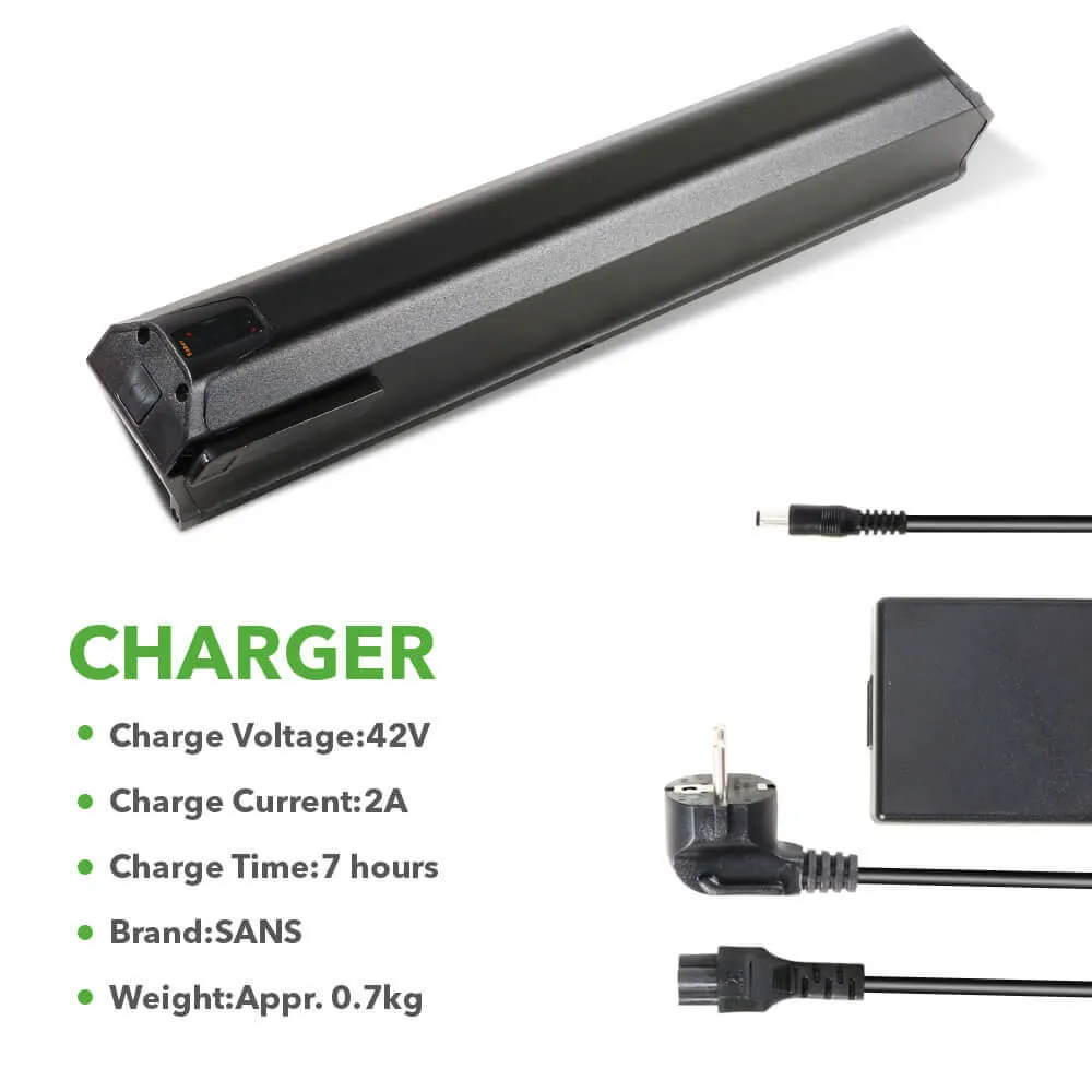 36V 13Ah Lithium-ion E-Bike Battery Electric Bicycle for NCM Pedelec without Holder and Discharge Cable