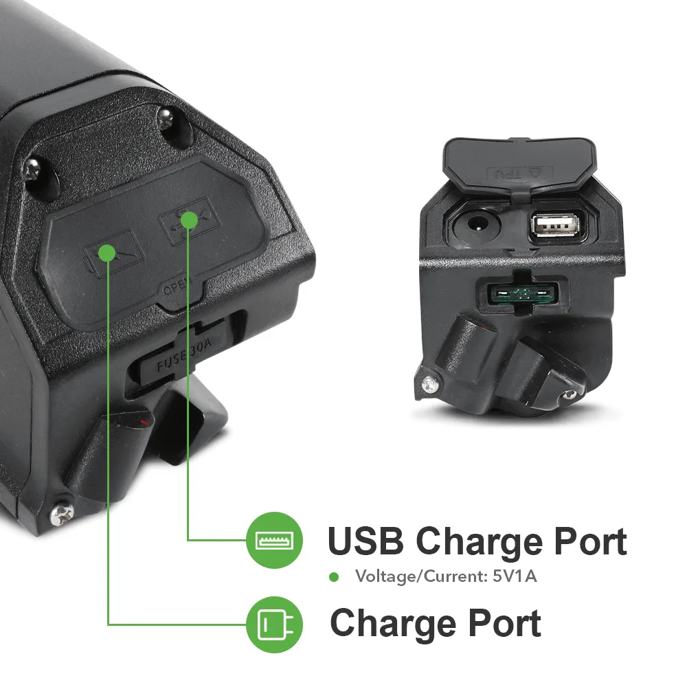 36V 13Ah Lithium-ion E-Bike Battery Electric Bicycle for NCM Pedelec without Holder and Discharge Cable