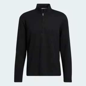 Adidas Mens Black 3-Stripe 1/4 Zip Pullover (GM0026)