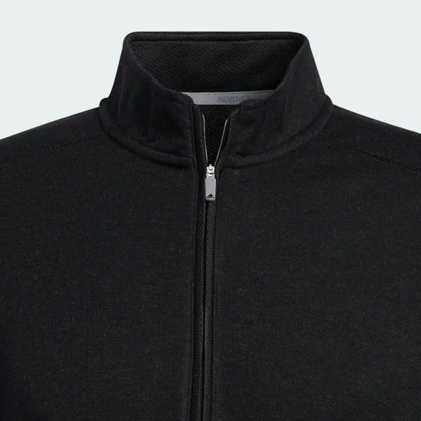 Adidas Mens Black 3-Stripe 1/4 Zip Pullover (GM0026)