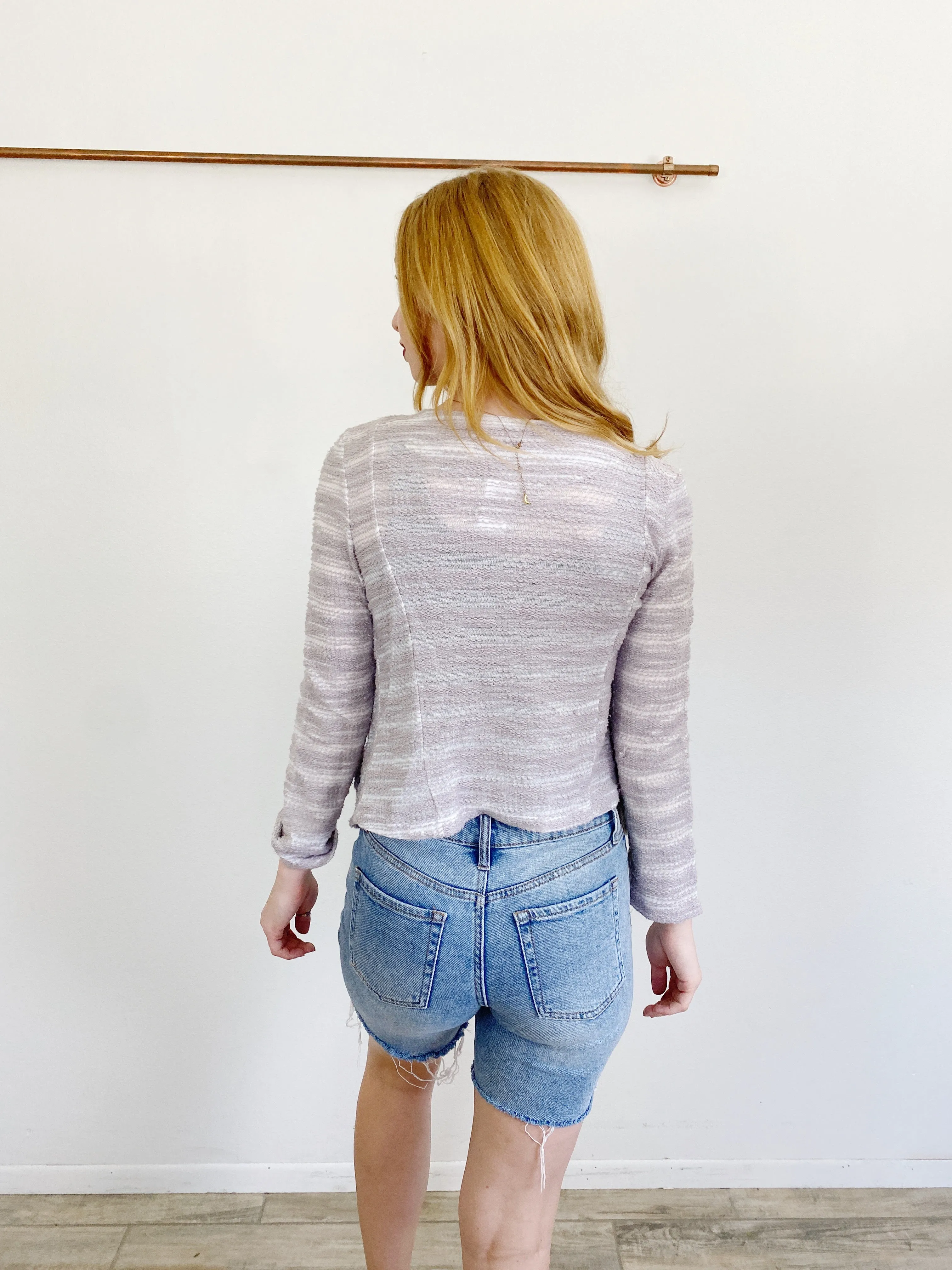 Anthropologie Dolan Left Coast Collection Tweed Jacket 8