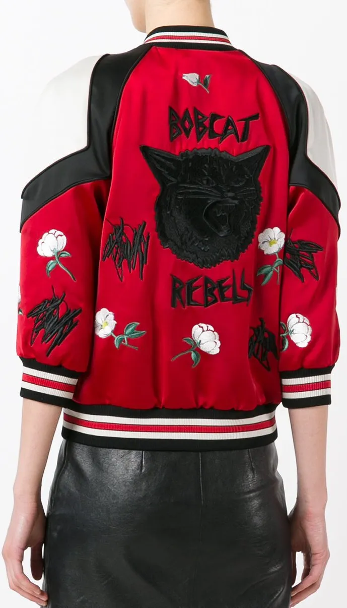 'Bobcat Rebels' Bomber Jacket
