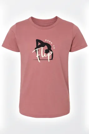 Born to Flip Mouve Women T-shirt
