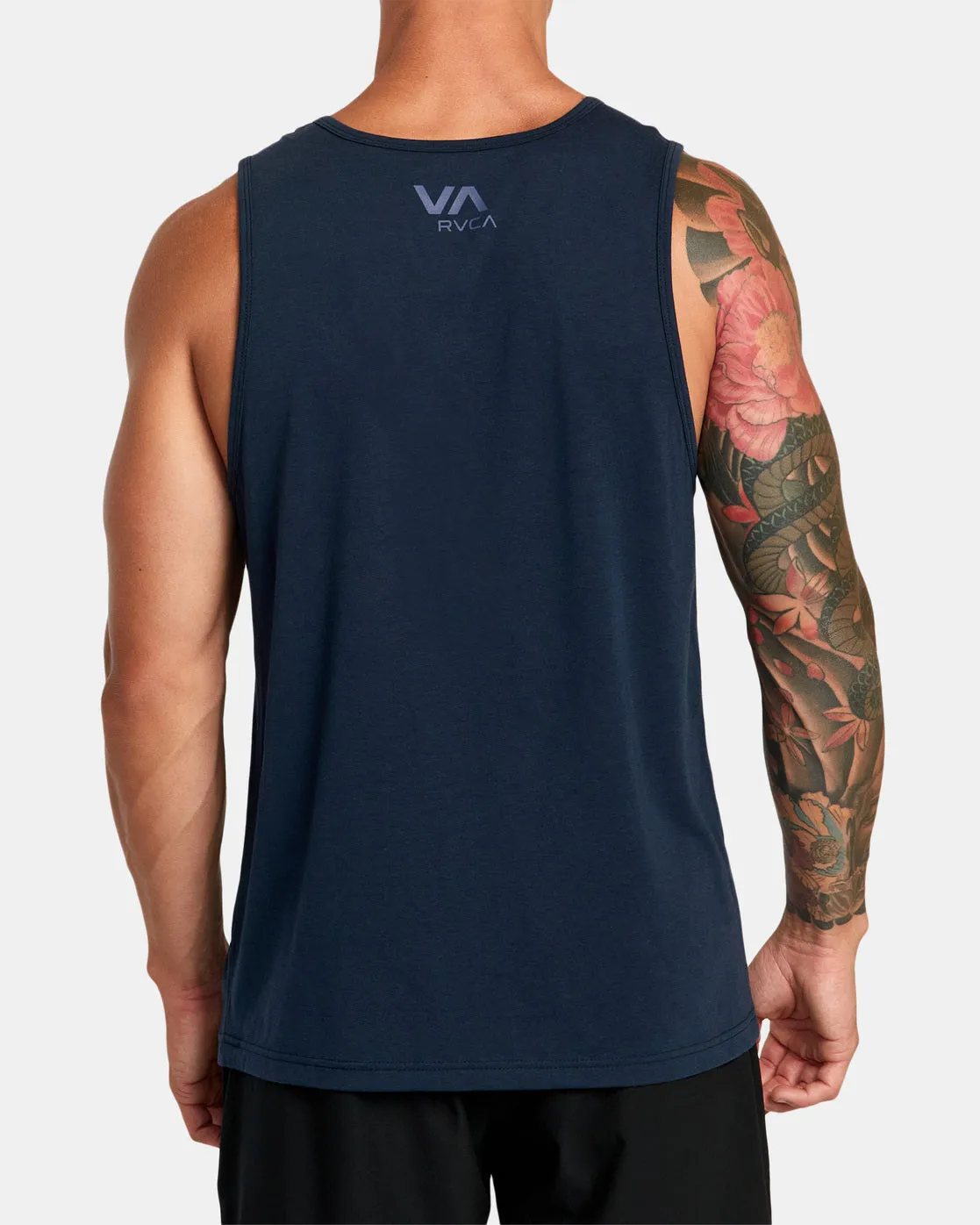 Box Fill Purps Dye Tank Top - Navy
