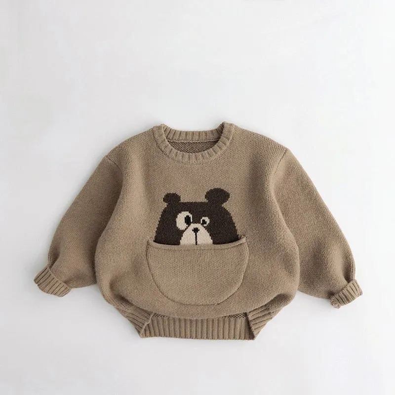 Cute Cartoon Kids Sweater