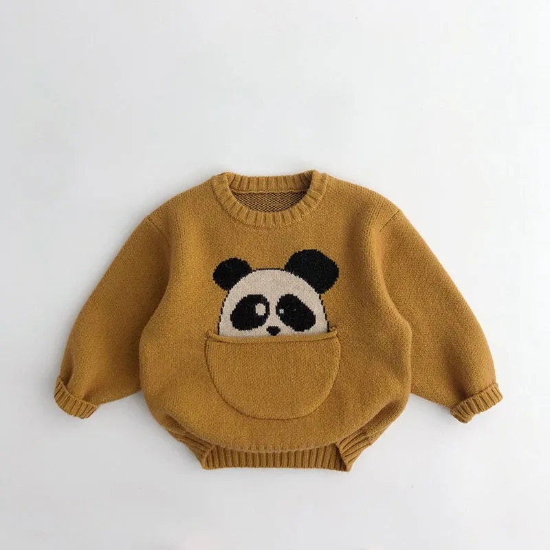 Cute Cartoon Kids Sweater