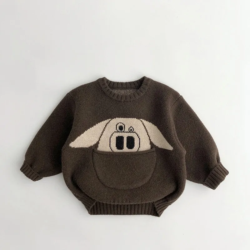 Cute Cartoon Kids Sweater