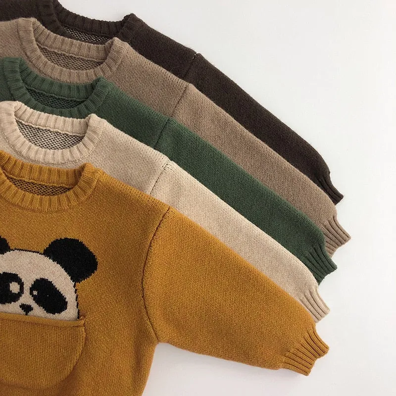 Cute Cartoon Kids Sweater