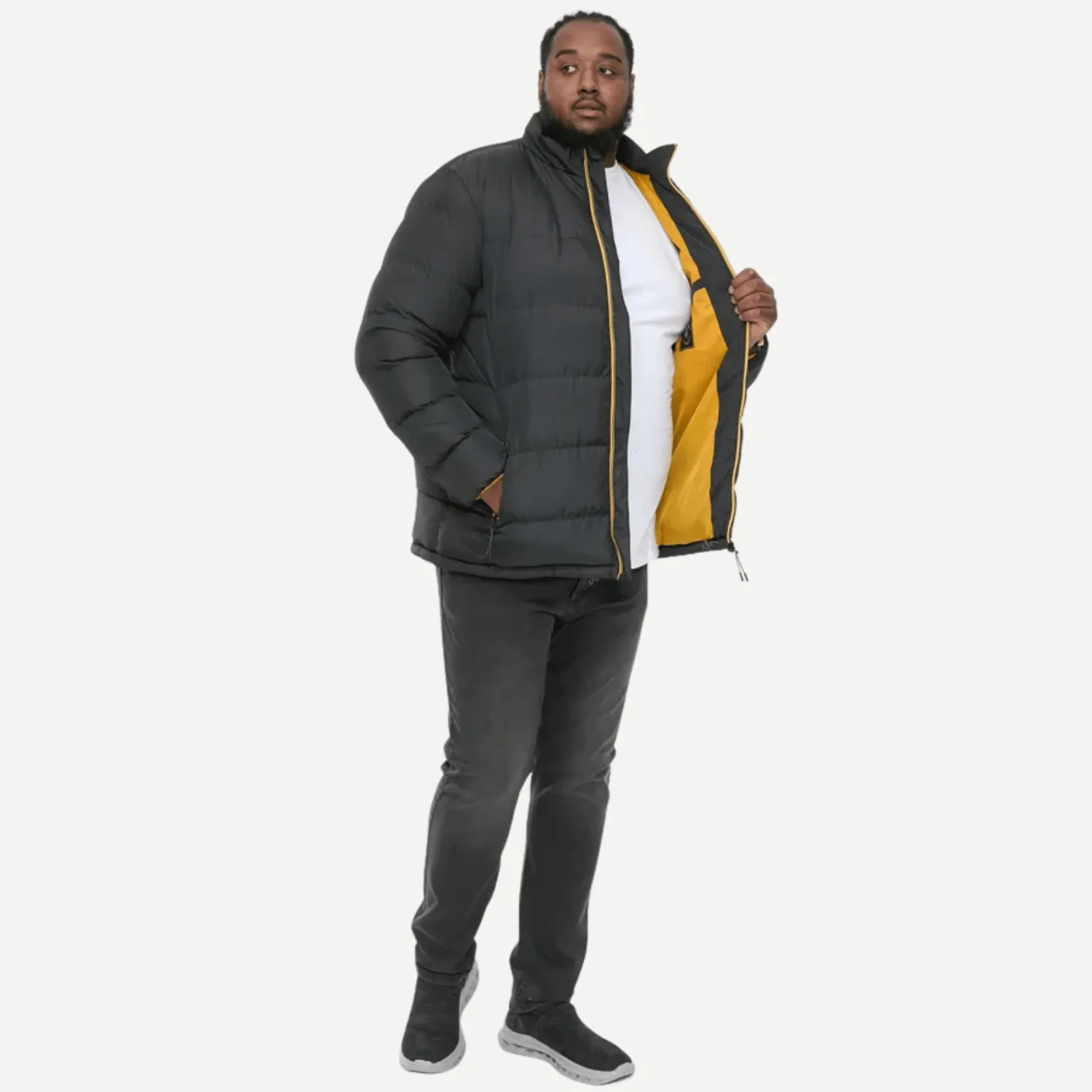 D555 Mens Cristiano Big & Tall Padded Jacket
