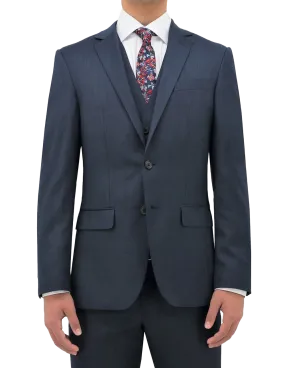 Daniel Hechter Michel Blue Wool Suit