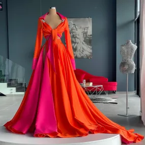 Della Colorful Evening Long Dresses