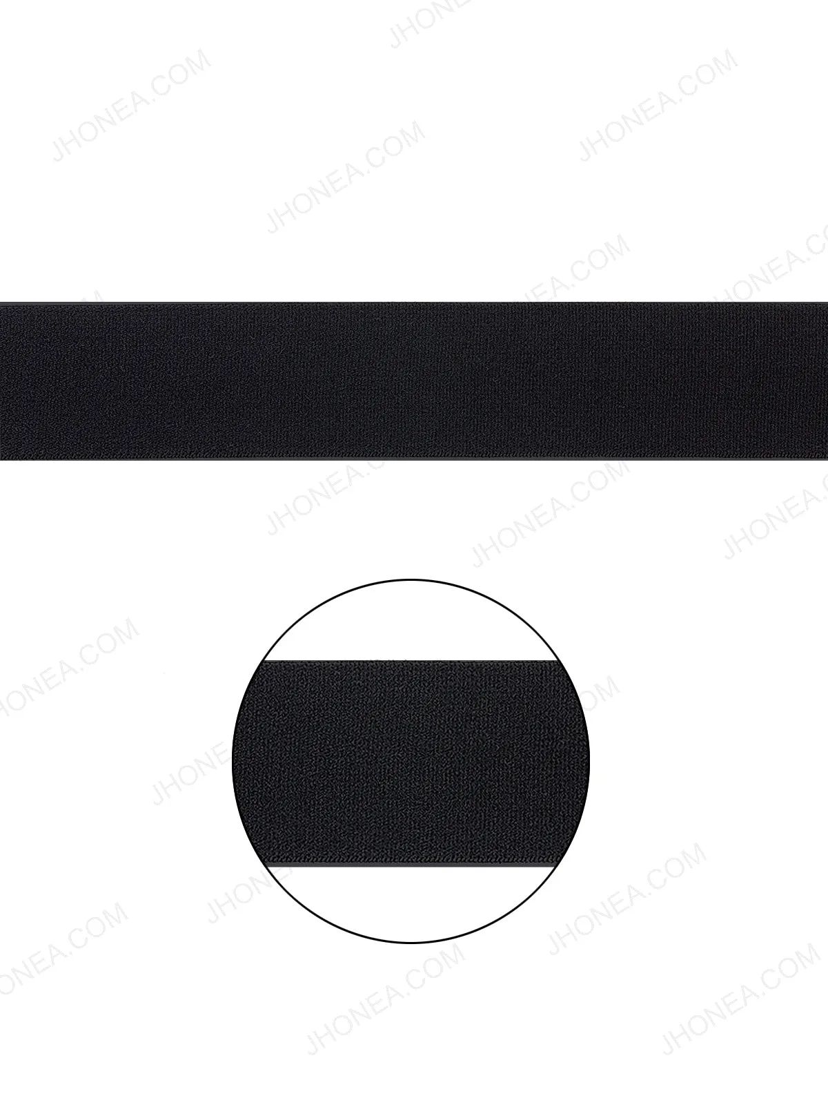 Designer's Choice Plain Black Soft Stretch Sewing Elastic