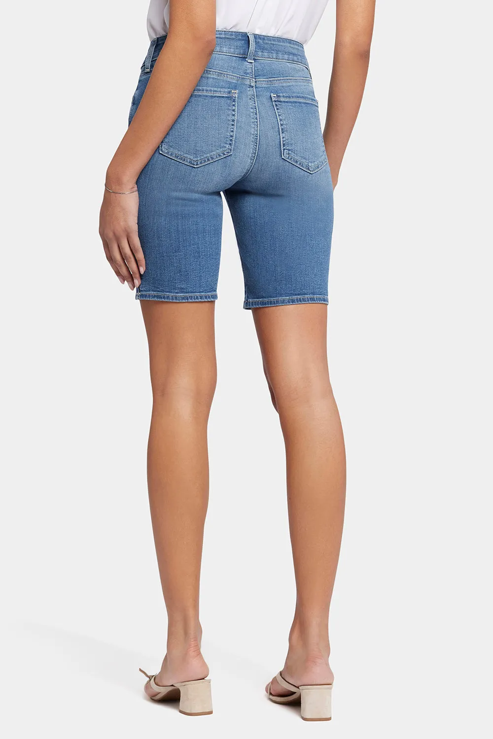 Ella Denim Shorts In Petite - Fairmont