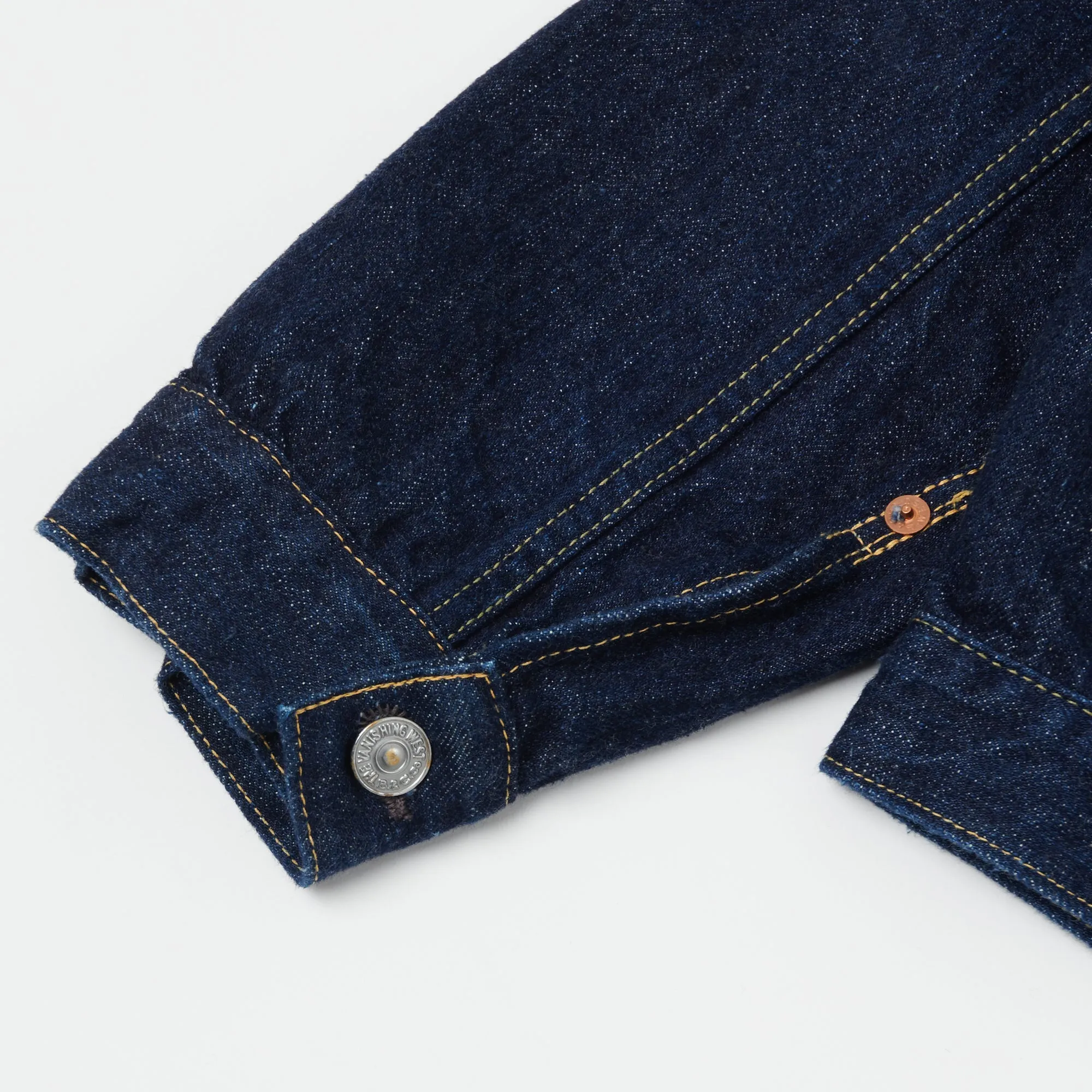 Freewheelers 506XX The Vanishing West Type-I Denim Jacket - One Wash Finish, Vintage Style