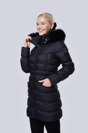 Frost Long Down Jacket | Black