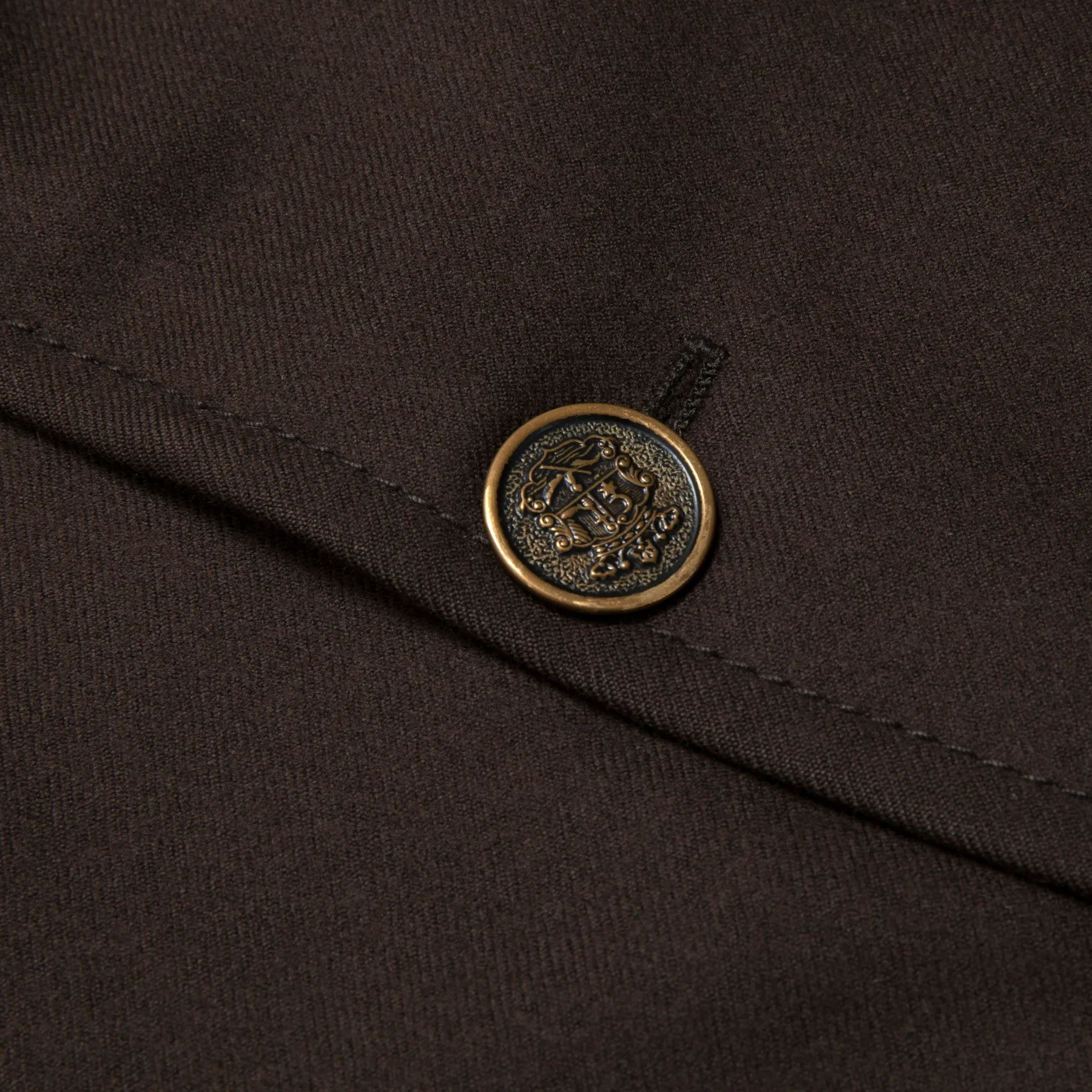 Garriga Worsted Wool Twill Weave Shooting Jacket