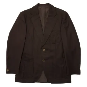 Garriga Worsted Wool Twill Weave Shooting Jacket