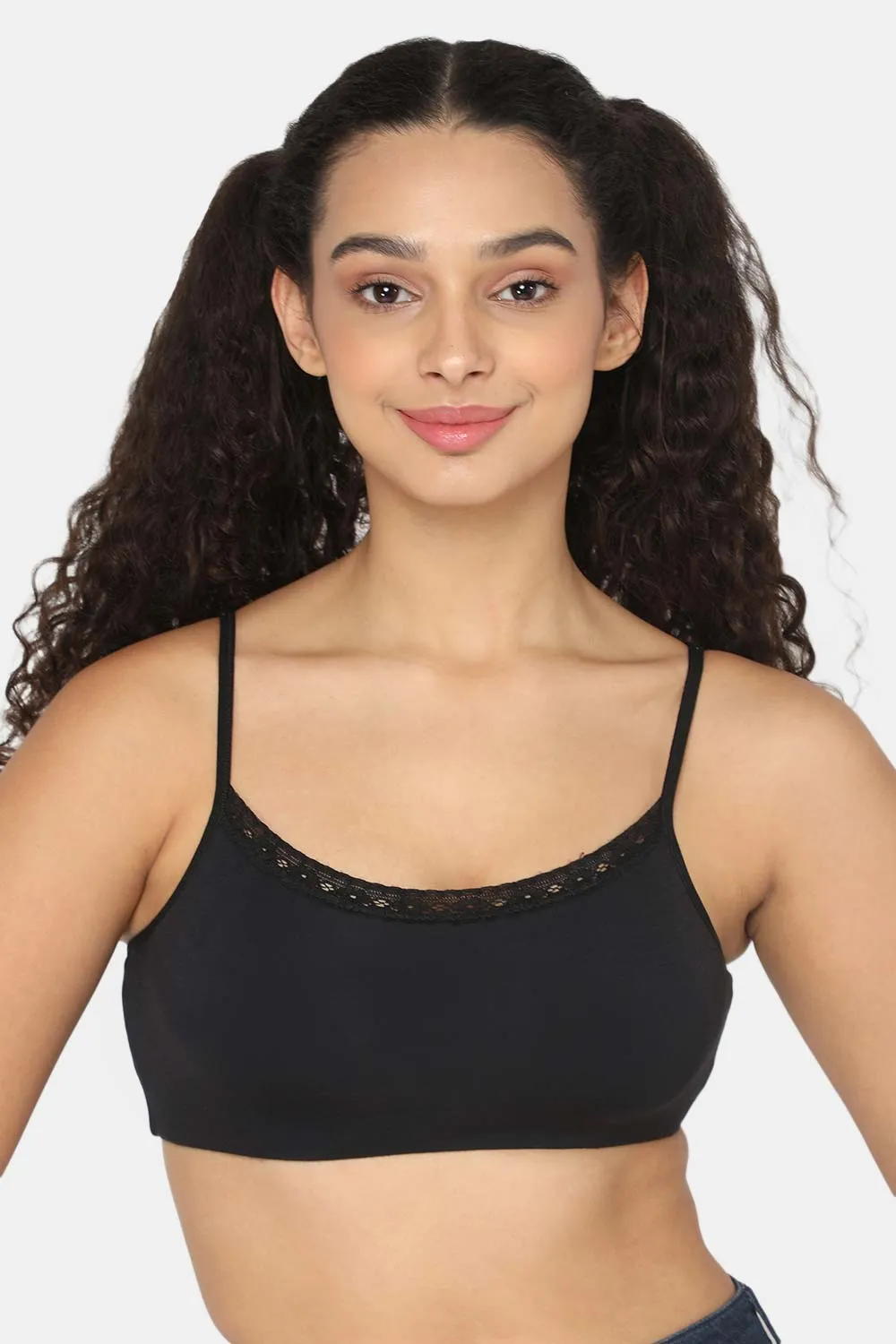 High Coverage Non-Wired Non-Padded Slip On Intimacy Teenager Bra - BL01