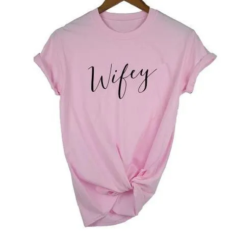 Hubby and wifey shirts for couples