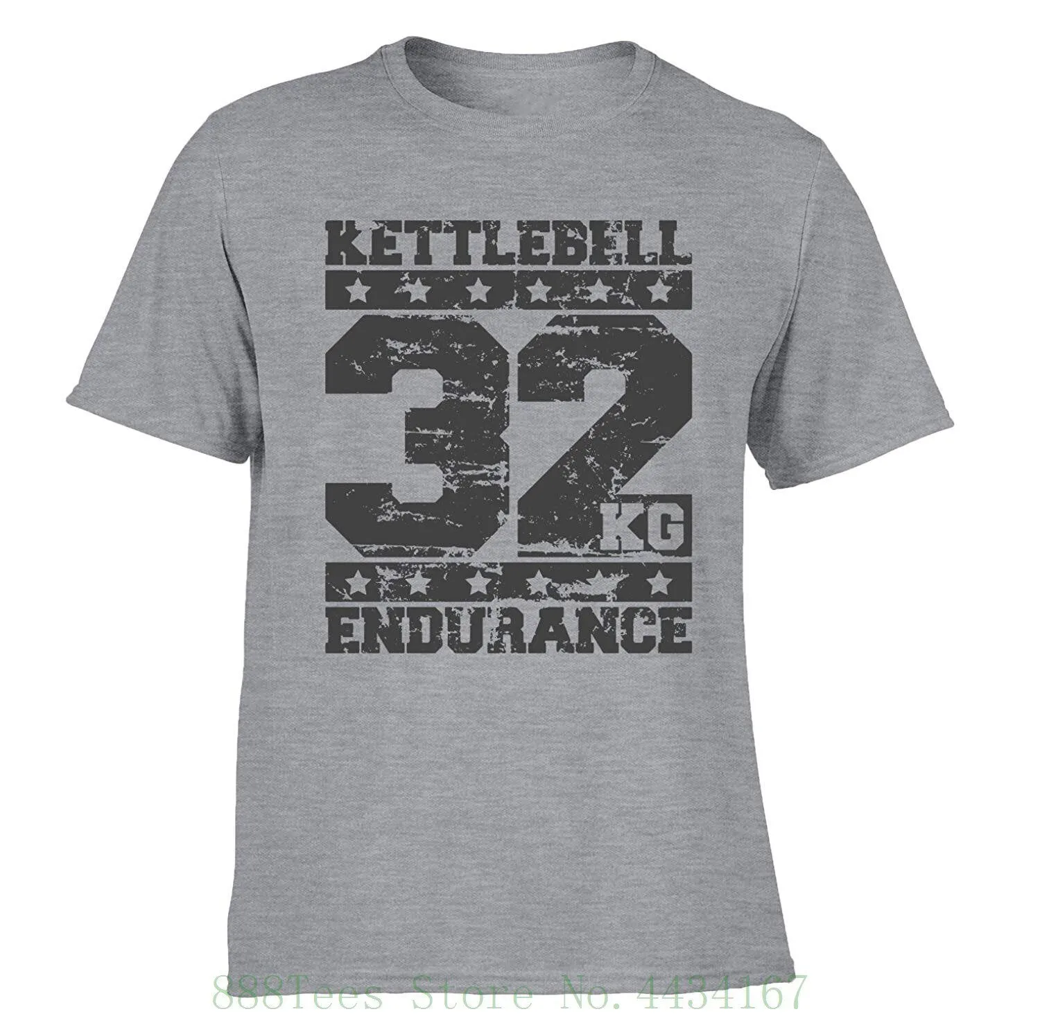 Kettlebell 32kg Endurance T shirts For Gymnasium Workout Fitness And Casual Wear Gift Sp New Fashion T Shirt Graphic Letter