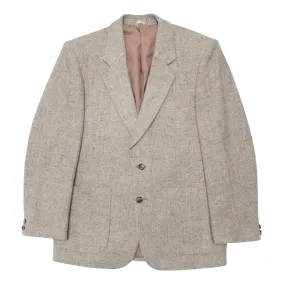 Lambswool Basket Weave, Soft Tailoring, Relaxed Silhouette
