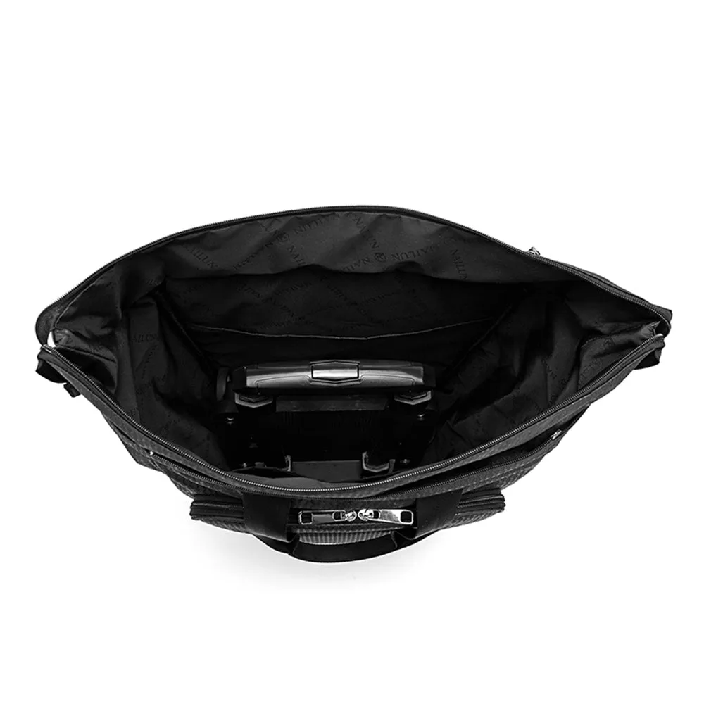 Large Capacity Rolling Business Trolley with Detachable Handle Case