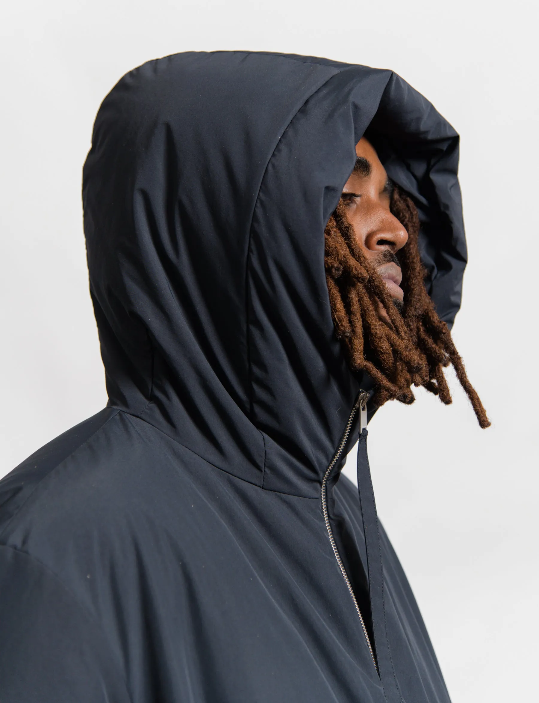 Medium Fill Down Blouson Dark Blue