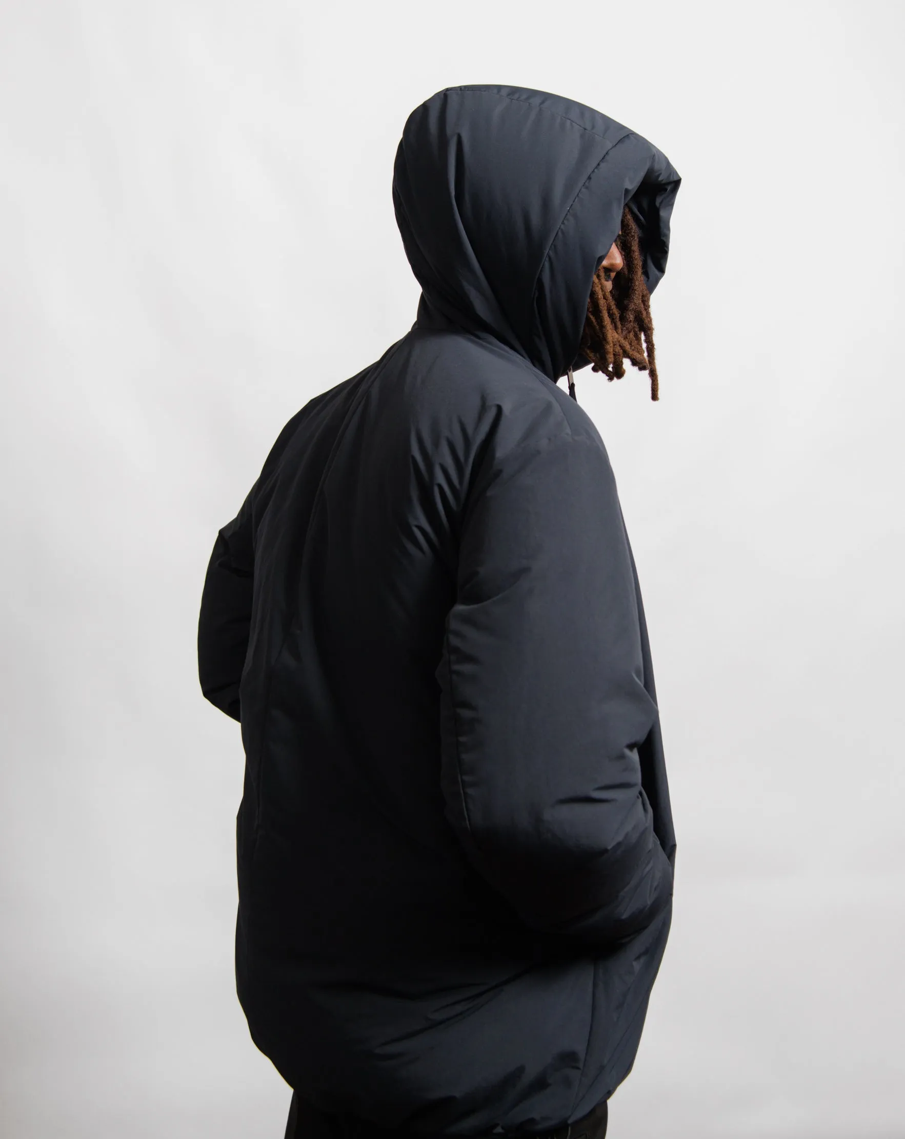 Medium Fill Down Blouson Dark Blue