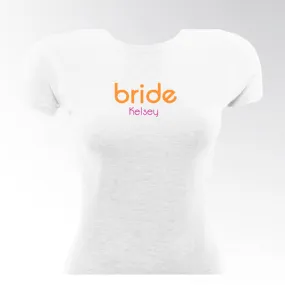 Orange Crush BrideTShirt
