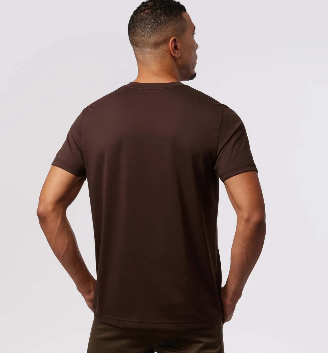 Psycho Bunny Classic V Neck - Espresso