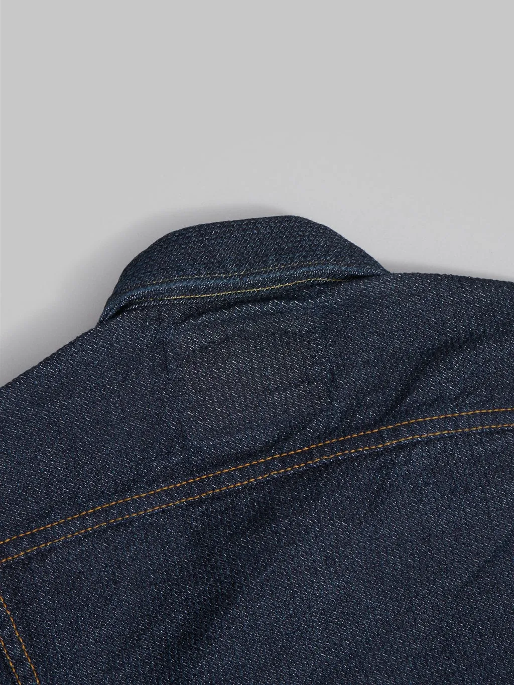 Pure Blue Japan 6118-ID Sashiko Type III Jacket Double Indigo