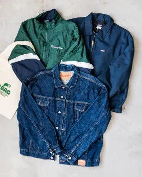 "Triple Pick Basket" Vintage Pack of 3 Jackets