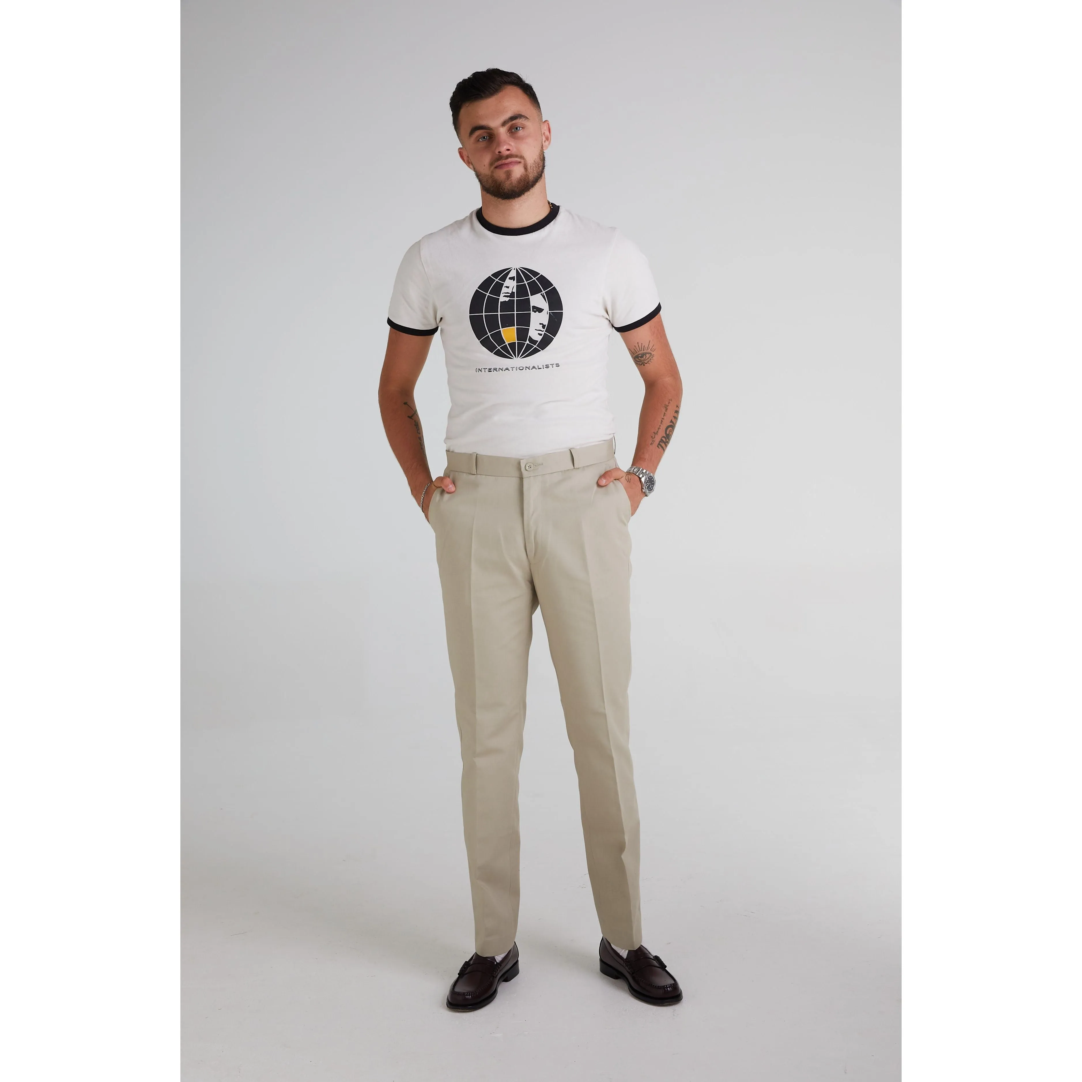 Relco - Sta Press Khaki - Trousers