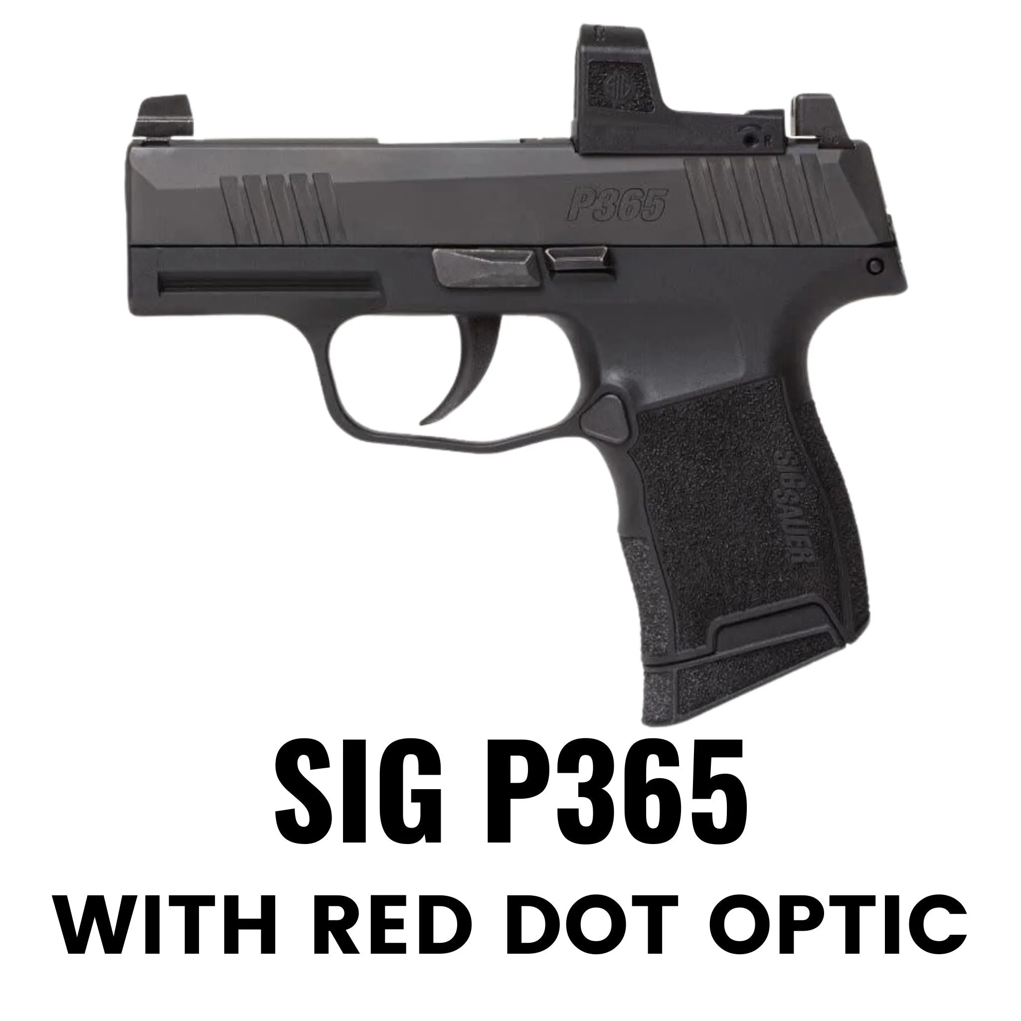 Sig P365 with Red Dot Optic Flashbang Bra Holster