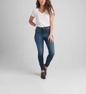 Silver Infinite Fit High Rise Skinny Jeans