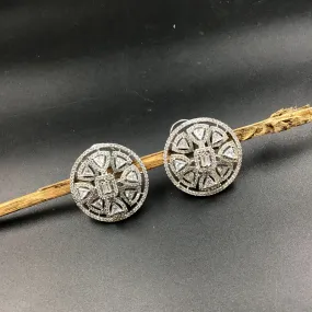 Silver Zircon/AD Earring 18349-5531