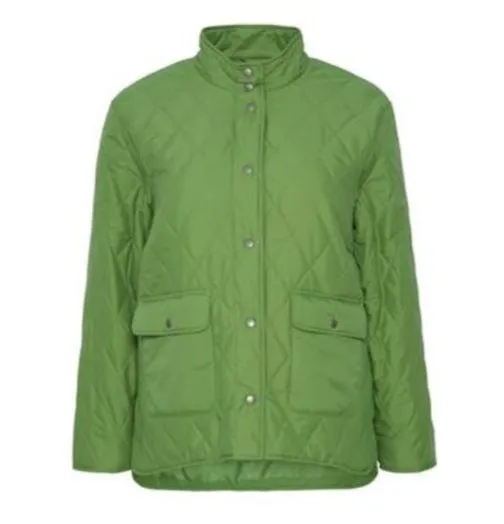 Simple Wish green main light padded Jacket