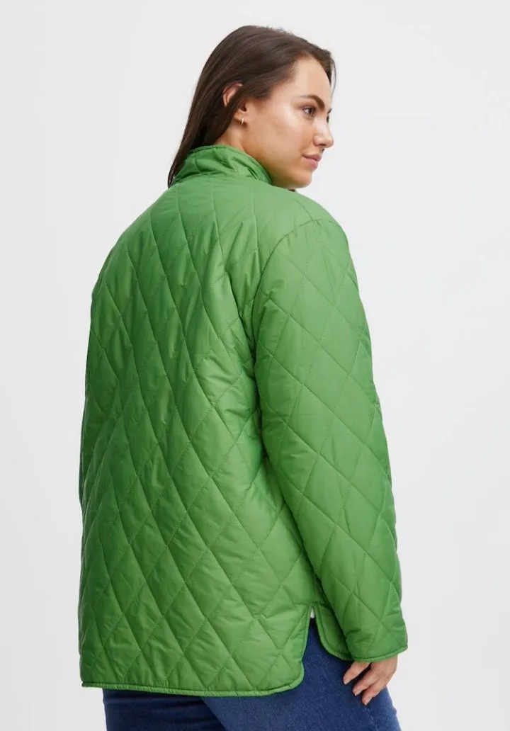Simple Wish green main light padded Jacket