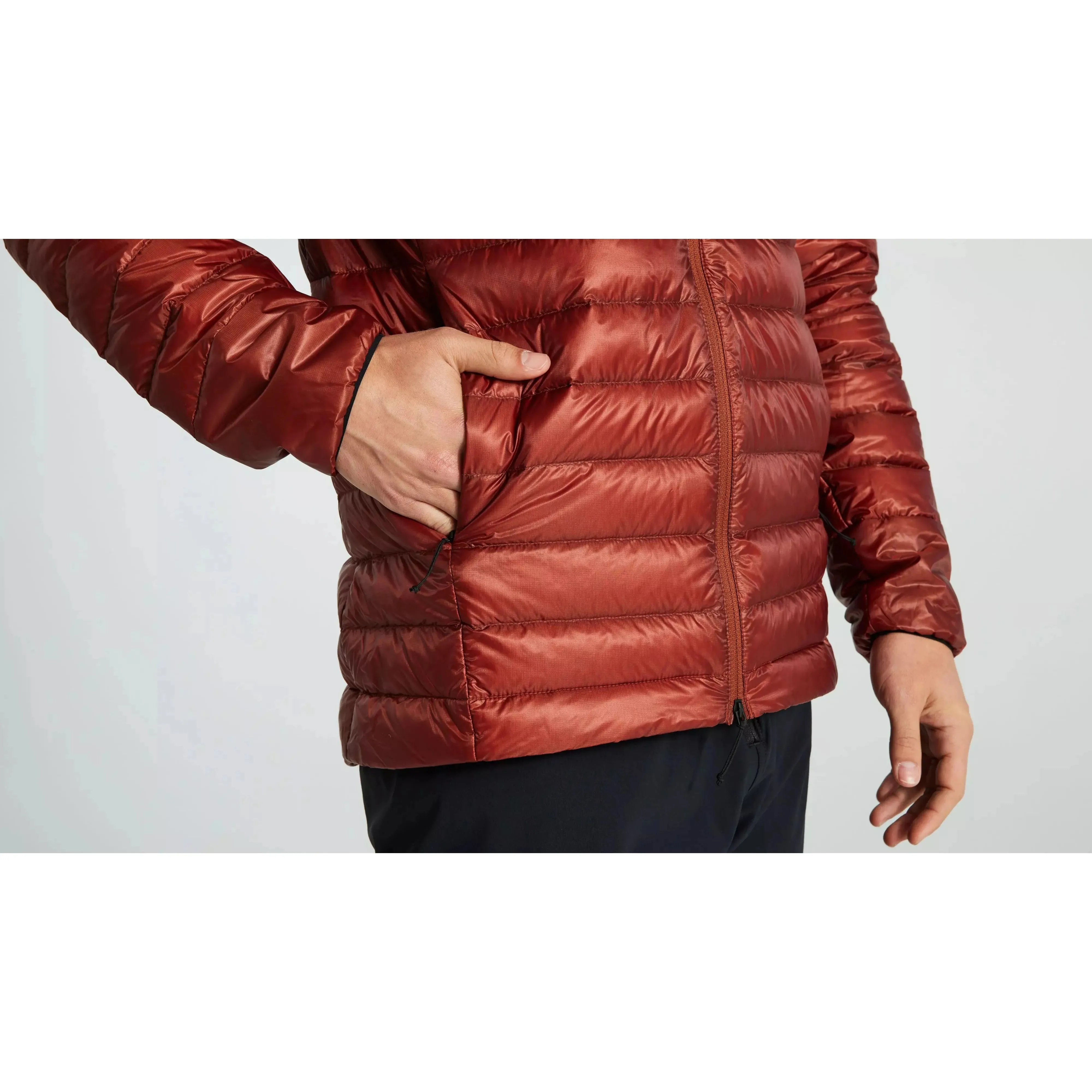 Specialized Men's Packable Down Jacket - Rusted Red