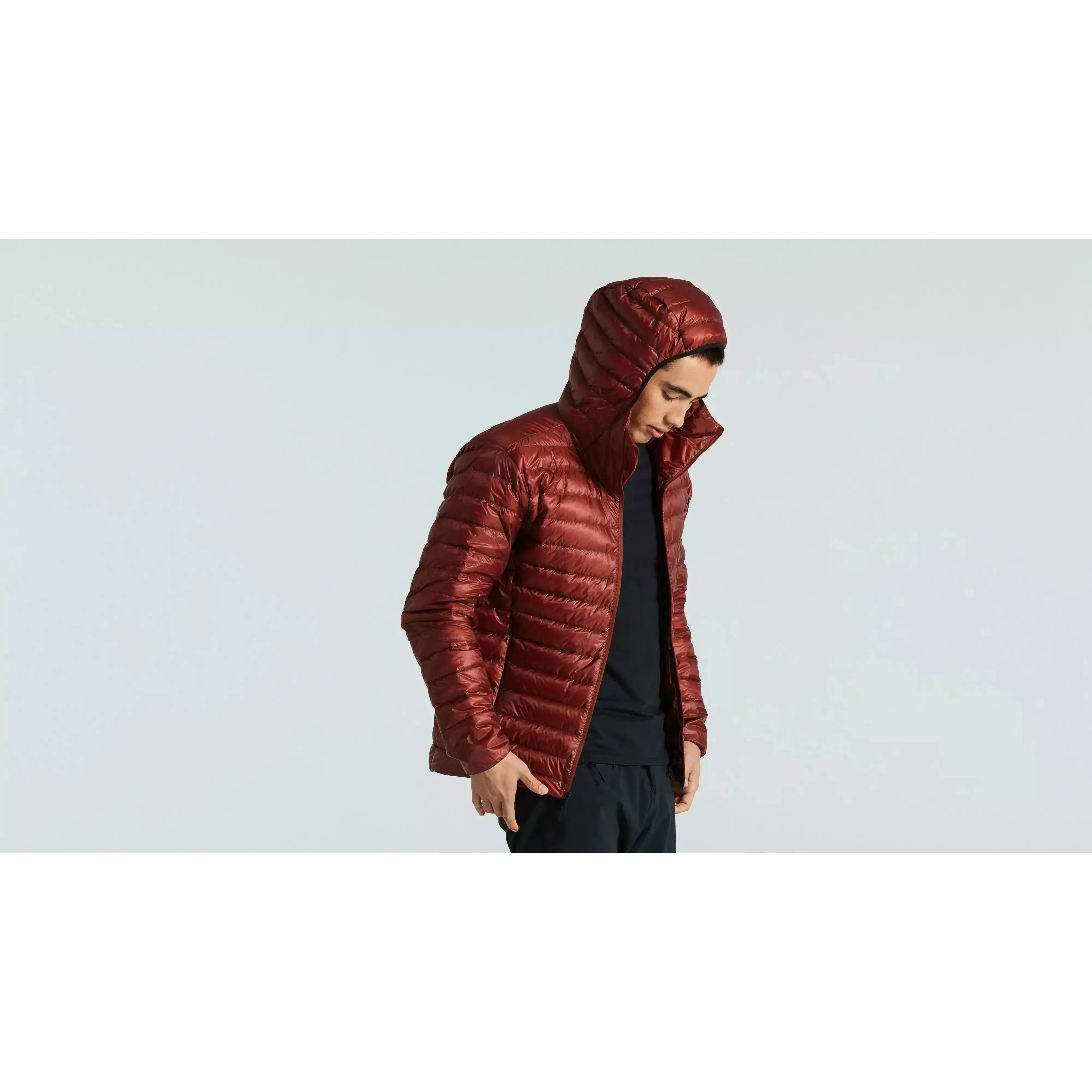 Specialized Men's Packable Down Jacket - Rusted Red