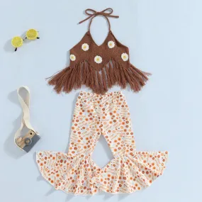 Tassel Flare Pant Set
