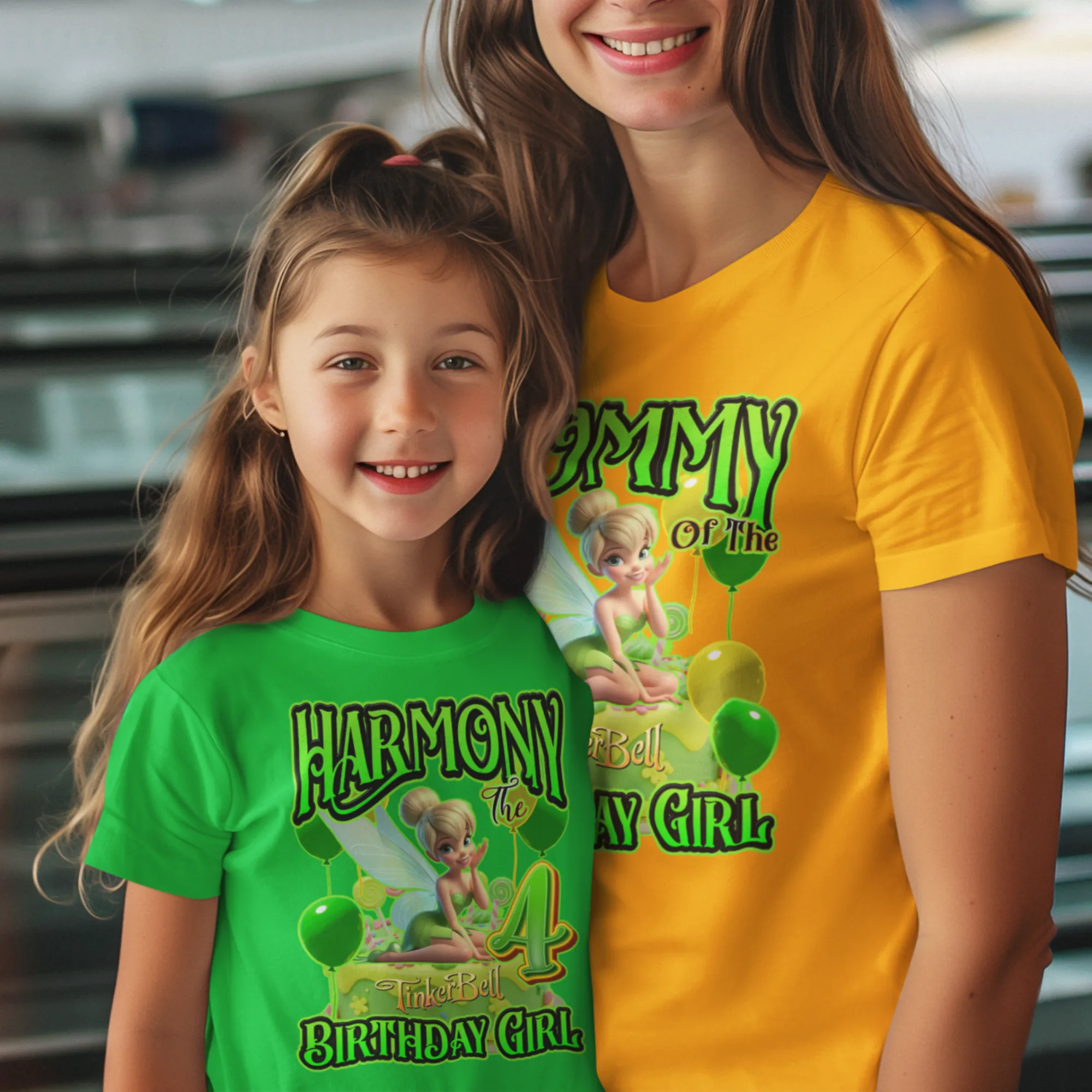 Tinkerbell Birthday Girl Family Party Shirts, Tinkerbell birthday girl shirt
